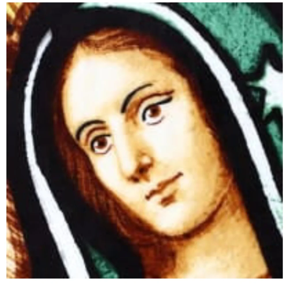 🆕La Virgen de Guadalupe-Blessed Mary Plush Blanket/Throw, ultra soft 50